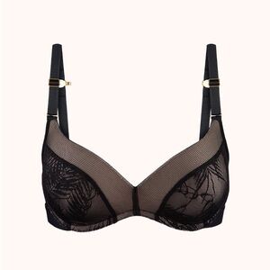 Lively Smooth Lace No-Wire Push-Up Bra